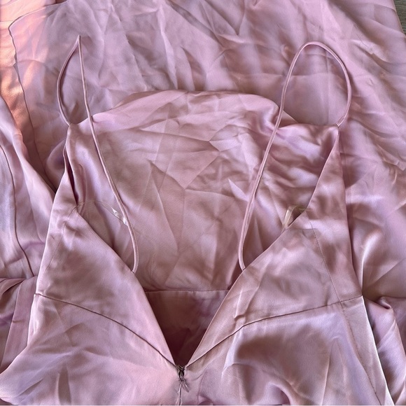 Fame and Partners x Free People Rosabel Maxi Dress Lilac Prom Wedding Sz 12 NWT - Picture 11 of 16